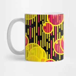 Bubbles and lines Mug